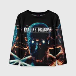 Детский лонгслив 3D Imagine Dragons рок группа