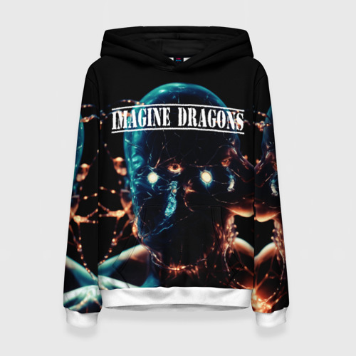 Женская толстовка 3D Imagine Dragons рок группа, цвет 3D печать