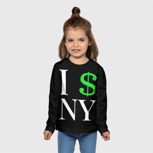 Детский лонгслив 3D I steal NY - Payday 3, цвет 3D печать - фото 5