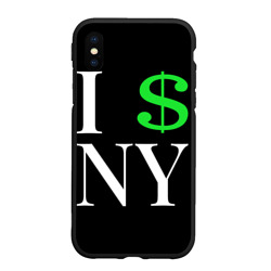 Чехол для iPhone XS Max матовый I steal NY - Payday 3