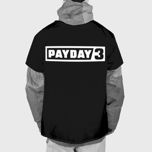 Накидка на куртку 3D I steal NY - Payday 3, цвет 3D печать - фото 2