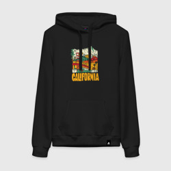 Женская толстовка хлопок California mountains