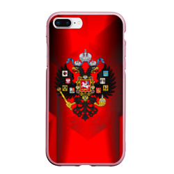 Чехол для iPhone 7Plus/8 Plus матовый Символика имперской россии