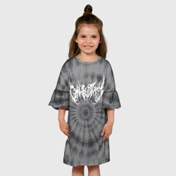 Детское платье 3D Ghostmane tye dye - фото 2