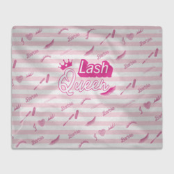 Плед 3D Lash queen - pink Barbie pattern 