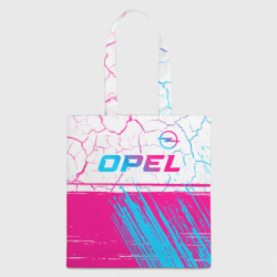 Шоппер 3D Opel neon gradient style: символ сверху