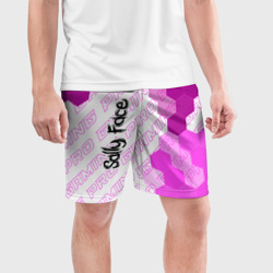 Мужские шорты спортивные Sally Face pro gaming: по-вертикали - фото 2