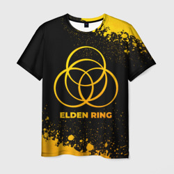 Elden Ring - gold gradient – Мужская футболка 3D с принтом купить со скидкой в -26%