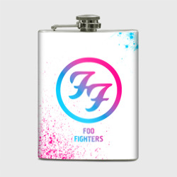 Фляга Foo Fighters neon gradient style