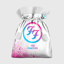 Подарочный 3D мешок Foo Fighters neon gradient style