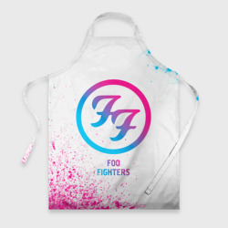 Фартук 3D Foo Fighters neon gradient style