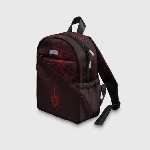 Детский рюкзак 3D Красная паутина - фото 5
