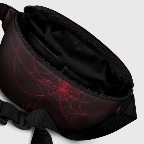 Поясная сумка 3D Красная паутина - фото 7