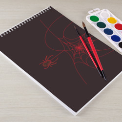 Альбом для рисования Красная паутина - фото 2