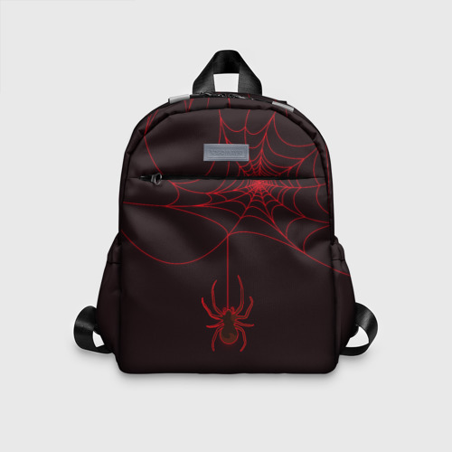 Детский рюкзак 3D Красная паутина