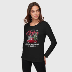 Женский лонгслив хлопок Movie watching shirt - фото 2