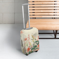 Чехол для чемодана 3D Тигровые лилии - японский стиль - фото 2