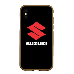 Чехол для iPhone XS Max матовый Suzuki sport brend