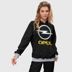 Женский костюм с толстовкой 3D Opel sport car - фото 2