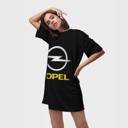 Платье-футболка 3D Opel sport car - фото 2