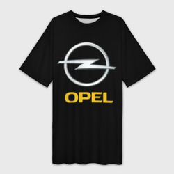 Платье-футболка 3D Opel sport car