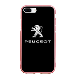 Чехол для iPhone 7Plus/8 Plus матовый Peugeot sport car