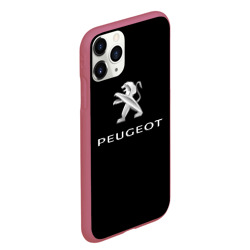 Чехол для iPhone 11 Pro Max матовый Peugeot sport car - фото 2