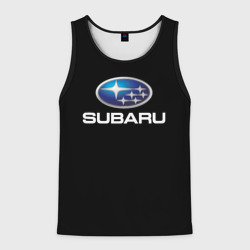 Мужская майка 3D Subaru sport auto car