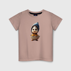 Детская футболка хлопок Эггбой яичный герой