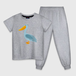 Детская пижама хлопок Пеликан