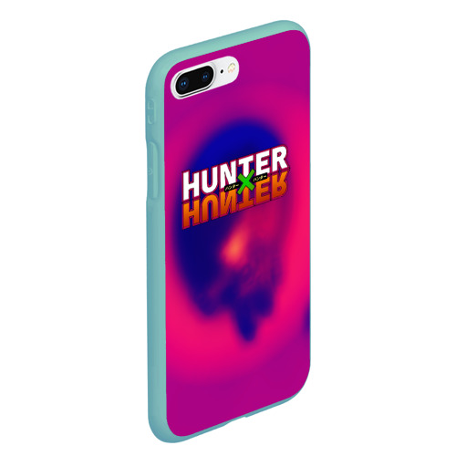 Чехол для iPhone 7Plus/8 Plus матовый Hunter х Hunter anime, цвет мятный - фото 3