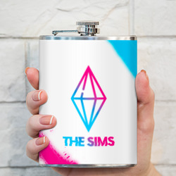 Фляга The Sims neon gradient style - фото 2