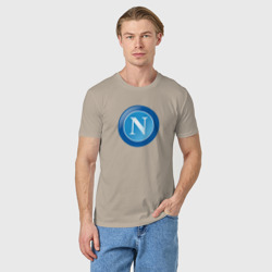 Мужская футболка хлопок Napoli sport club - фото 2