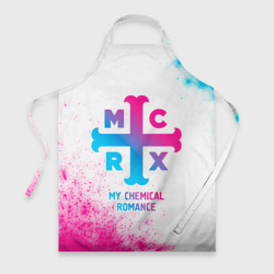 Фартук 3D My Chemical Romance neon gradient style