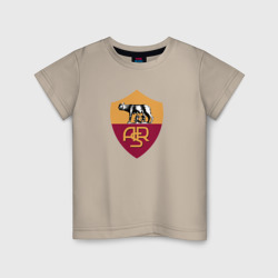 Детская футболка хлопок Roma fc club 