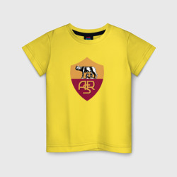 Детская футболка хлопок Roma fc club 