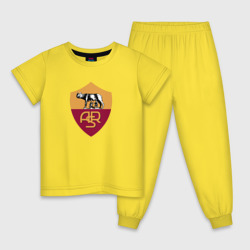 Детская пижама хлопок Roma fc club 