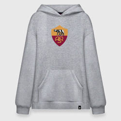 Худи SuperOversize хлопок Roma fc club 