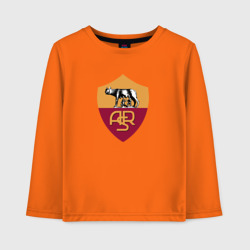 Детский лонгслив хлопок Roma fc club 