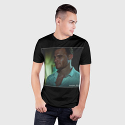 Мужская футболка 3D Slim Serkan Bolat - фото 2