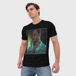Мужская футболка 3D Serkan Bolat - фото 2