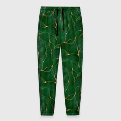 Мужские брюки 3D Зеленый камуфляж с золотом