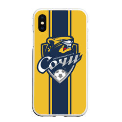 Чехол для iPhone XS Max матовый FC Sochi - Сочи