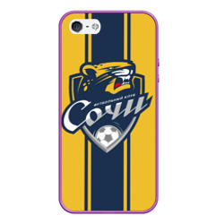 Чехол для iPhone 5/5S матовый FC Sochi - Сочи