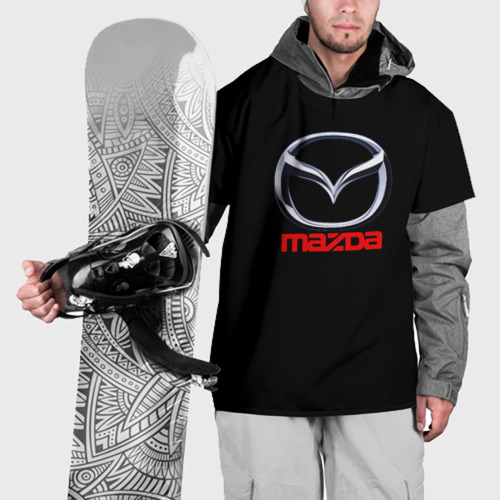 Накидка на куртку 3D Mazda japan motor, цвет 3D печать