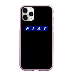 Чехол для iPhone 11 Pro Max матовый Fiat sport auto