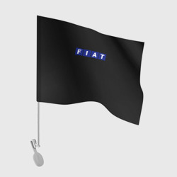 Флаг для автомобиля Fiat sport auto