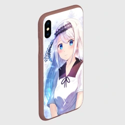 Чехол для iPhone XS Max матовый Kaguya-sama wa Kokurasetai Кей Широгане - фото 2