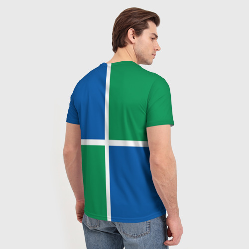 Мужская футболка 3D Самарские крылья советов, цвет 3D печать - фото 4