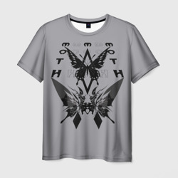 Мужская футболка 3D Dark moth